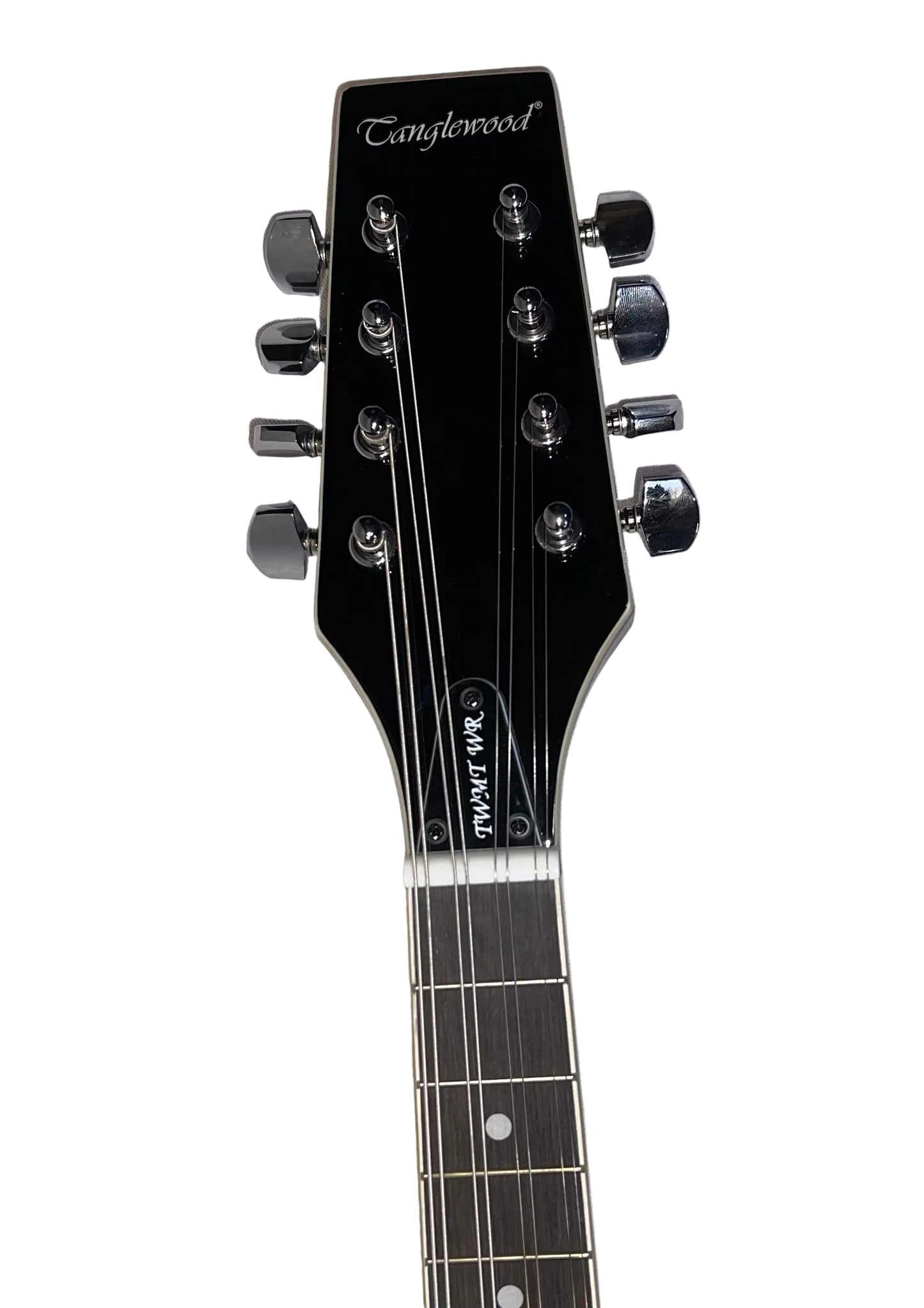 Mandoline Tanglewood A-Style - Finition Prune Brillant avec Ouïes en F