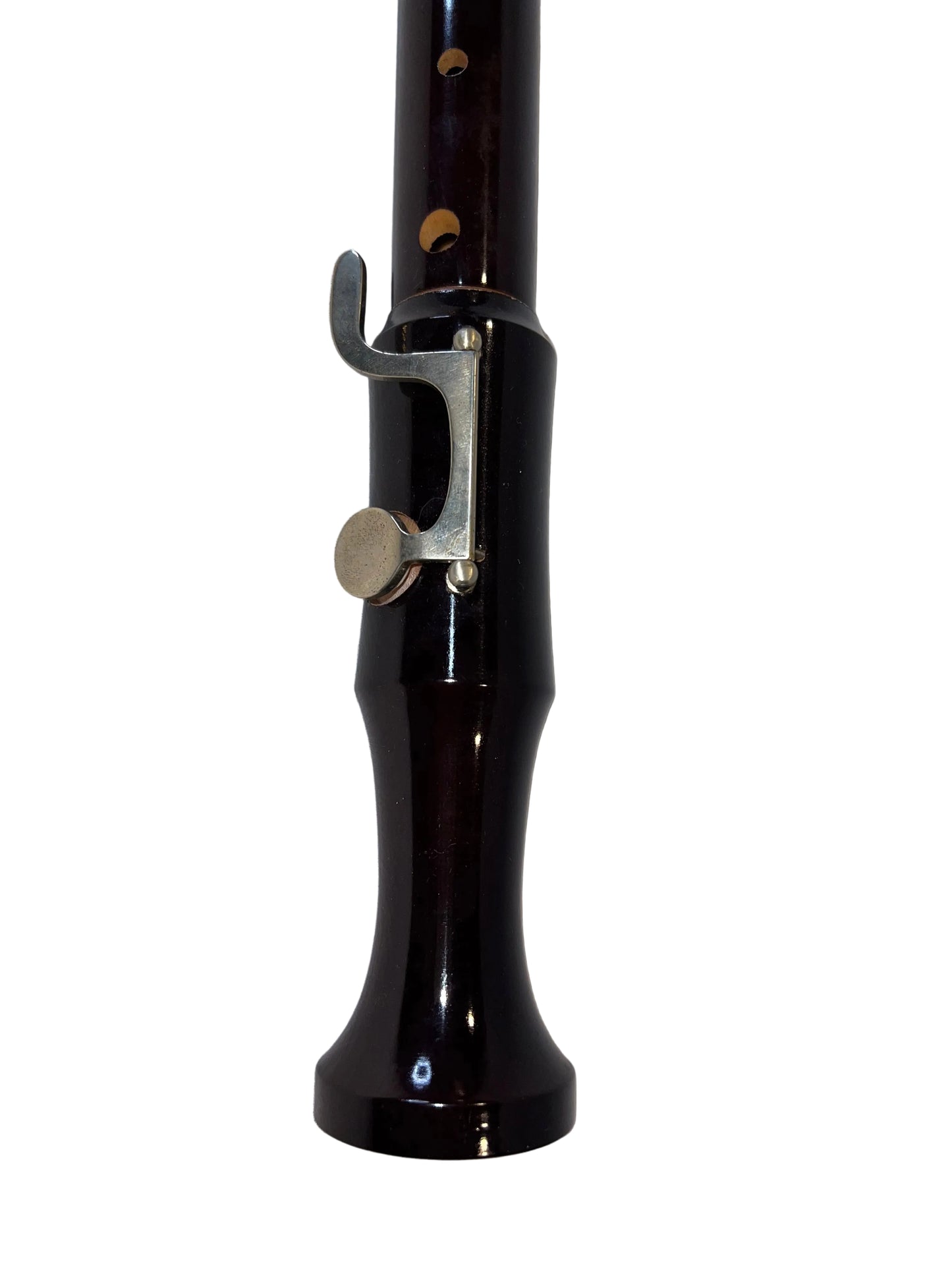 Flûte à Bec Basse Jupiter en Fa – Bois Massif Verni Vintage avec Clé Métallique (Occasion)