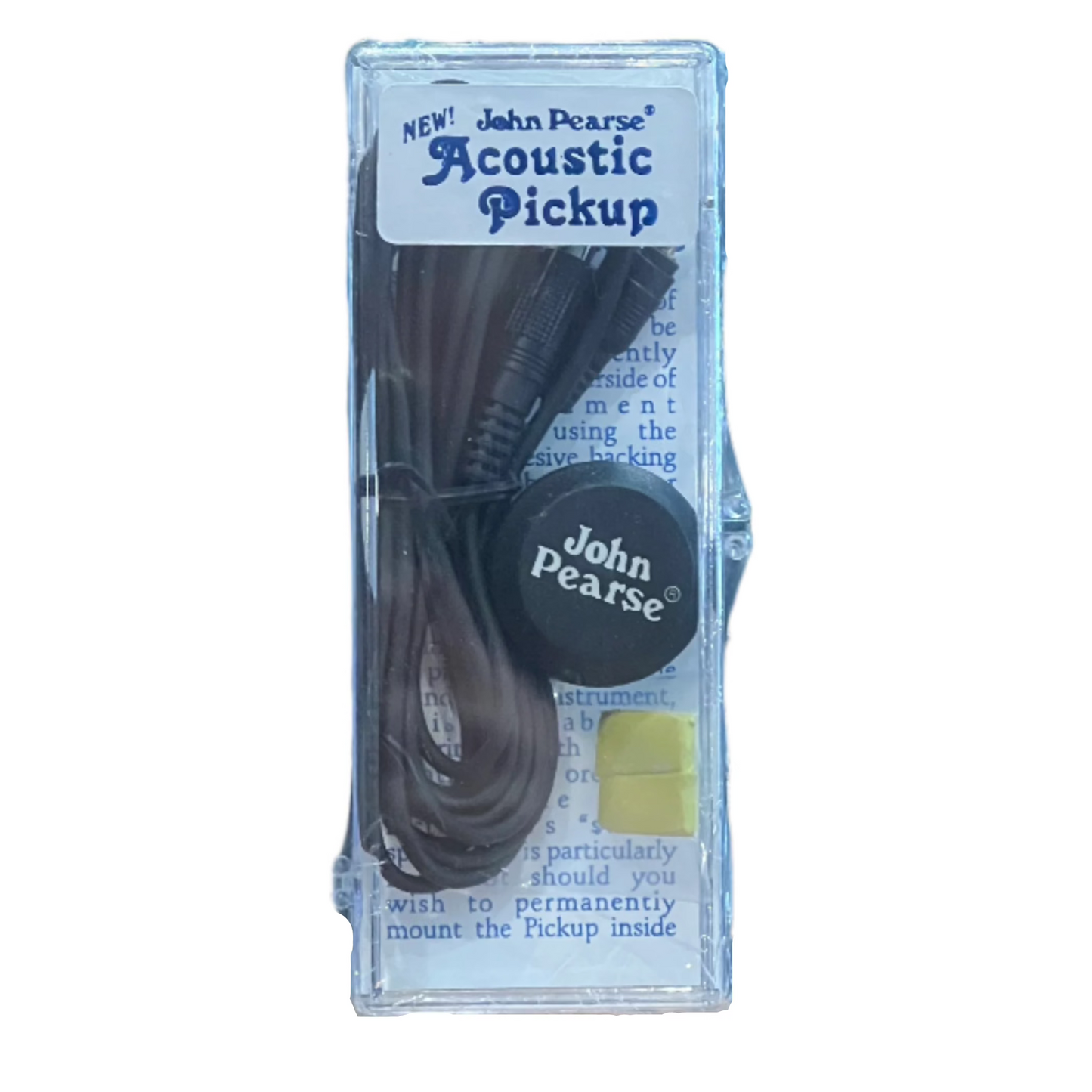 Micro Pastille Capteur Acoustique John Pearse