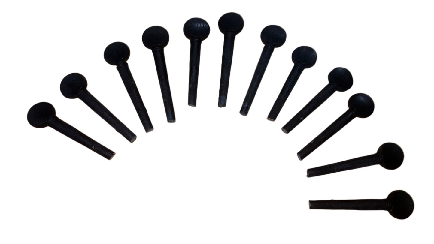 Lot de 11 chevilles traditionnelles pour oud