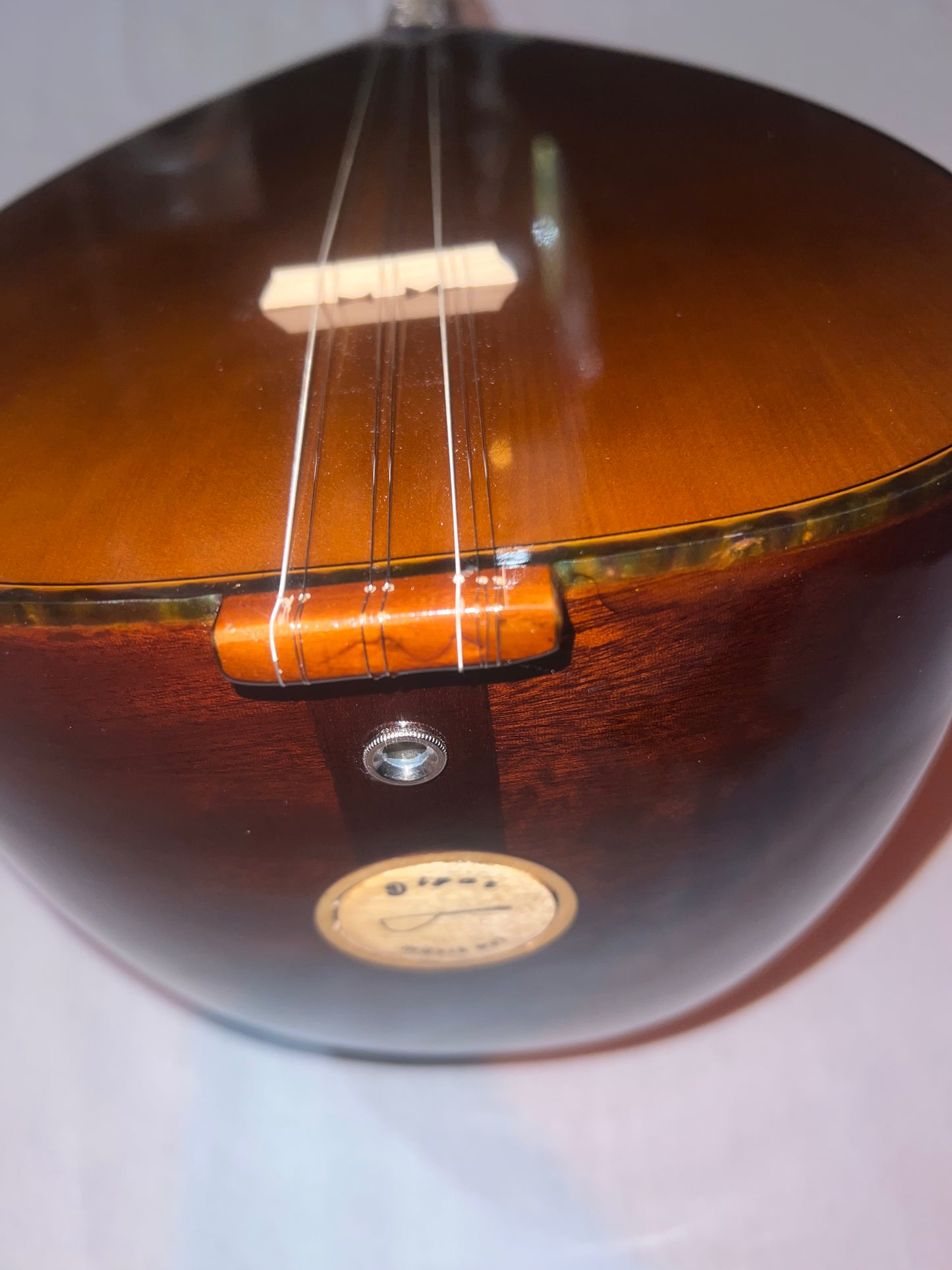 Saz turc manche court en juniper et cèdre