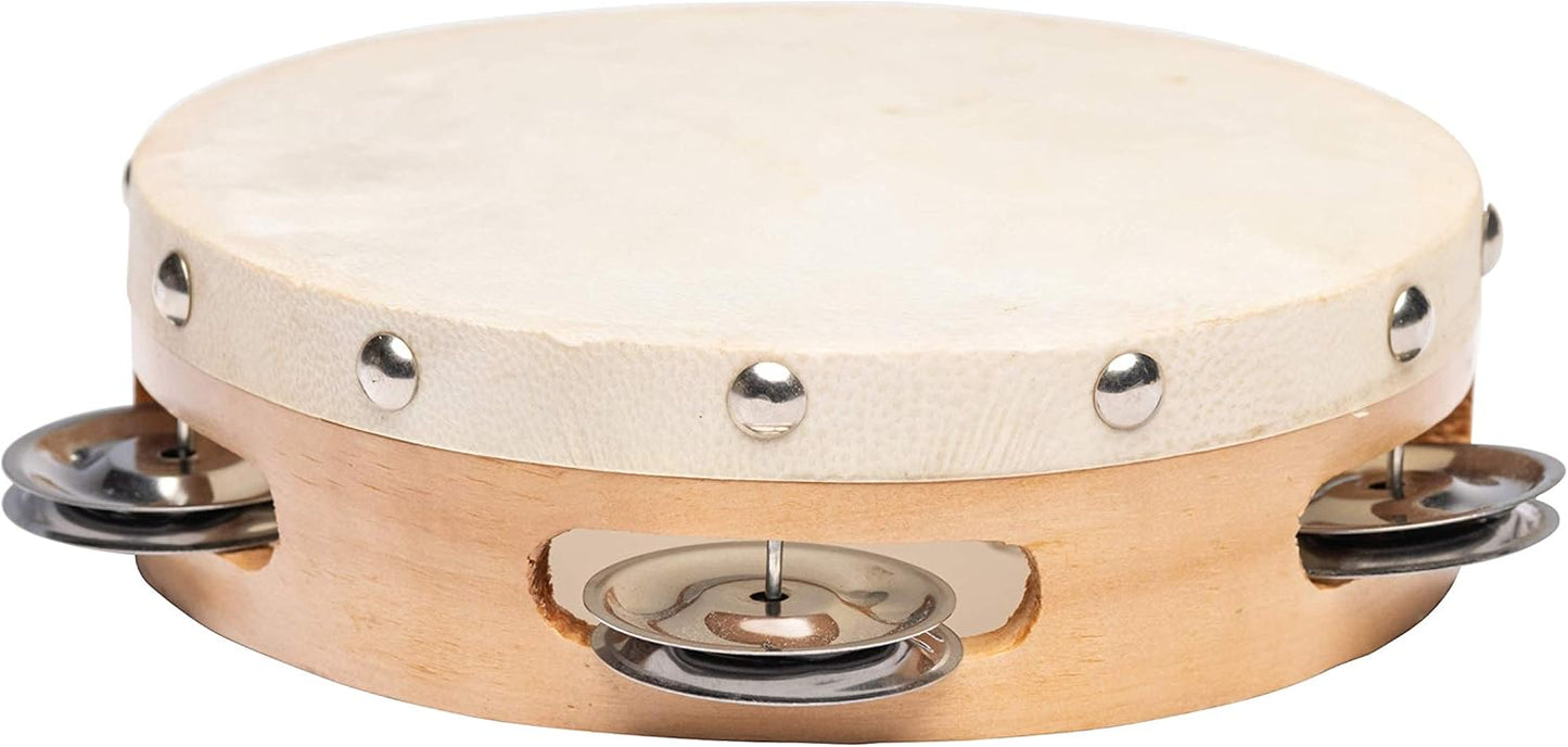 Ce tambourin de 20 cm de diamètre est parfait pour léveil - Cham Music -