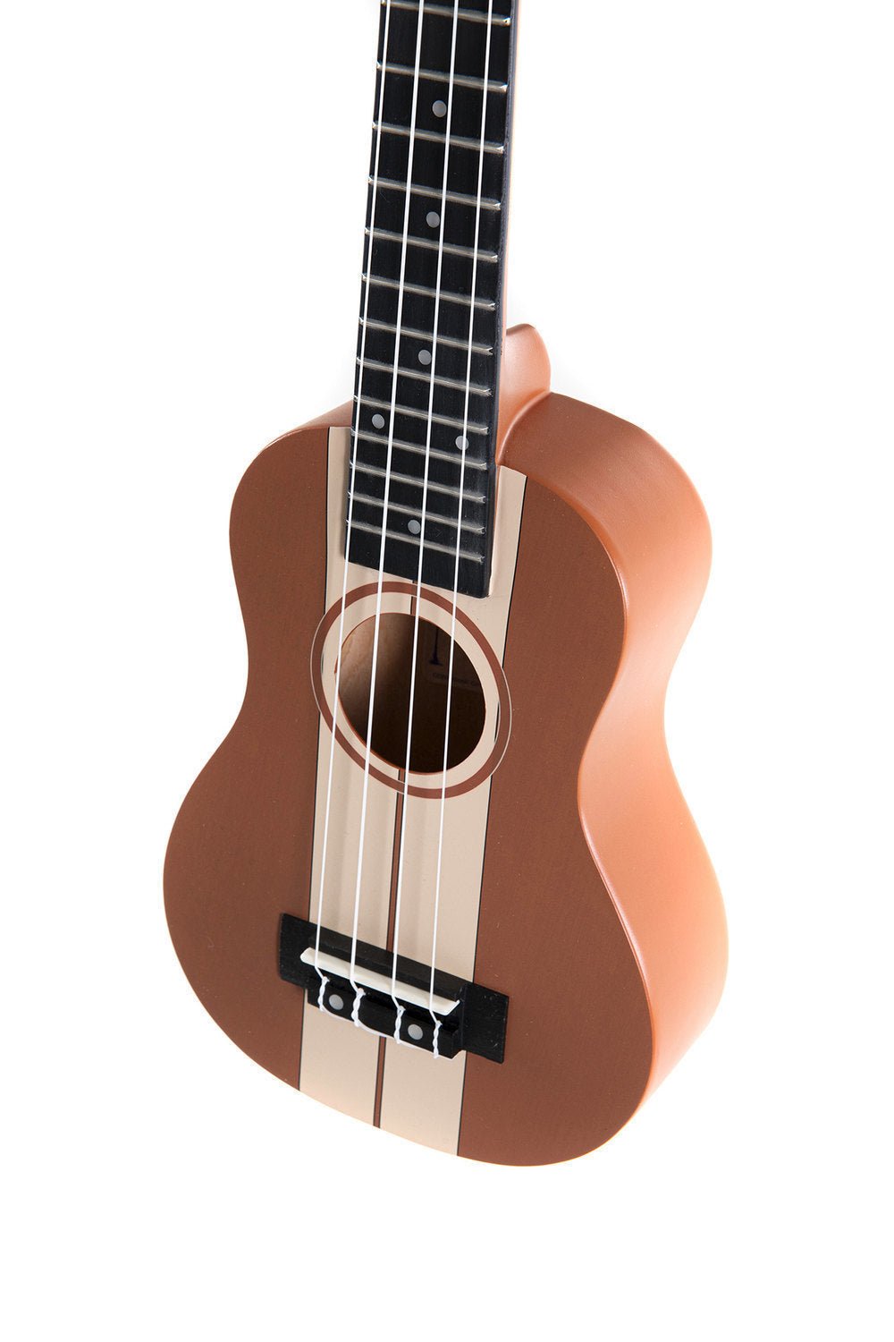 Corps en tilleul Manche en Sapelli Motif surf Sunset - Cham Music - String Instrument