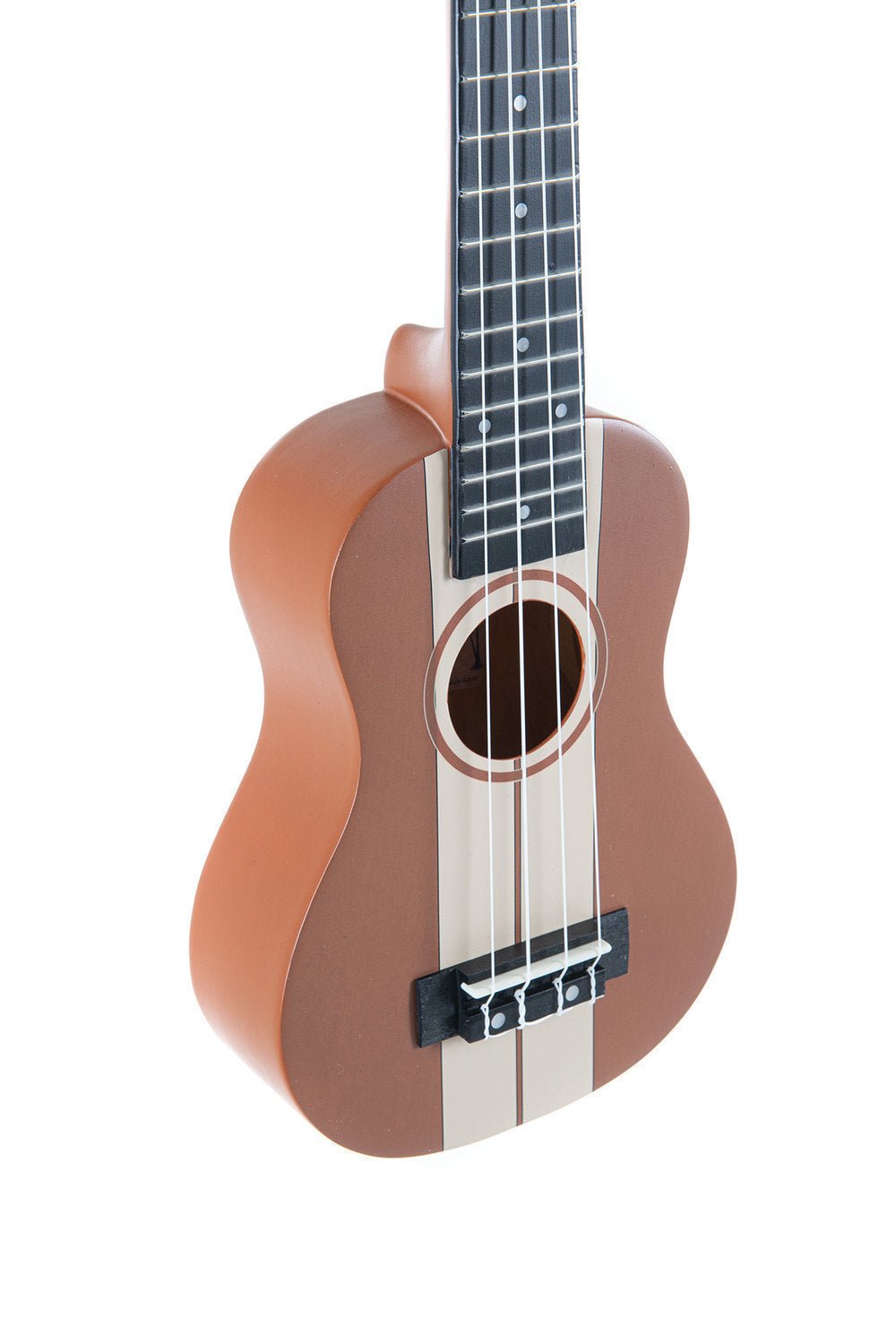 Corps en tilleul Manche en Sapelli Motif surf Sunset - Cham Music - String Instrument