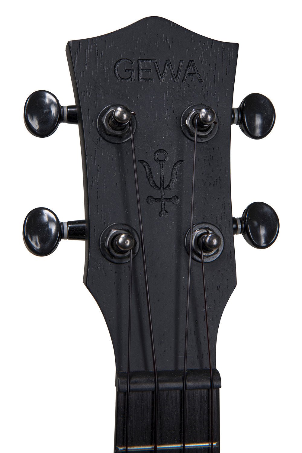 Corps et manche en Sapelli acajou Motif au laser ANTIMONY - Cham Music - String Instrument