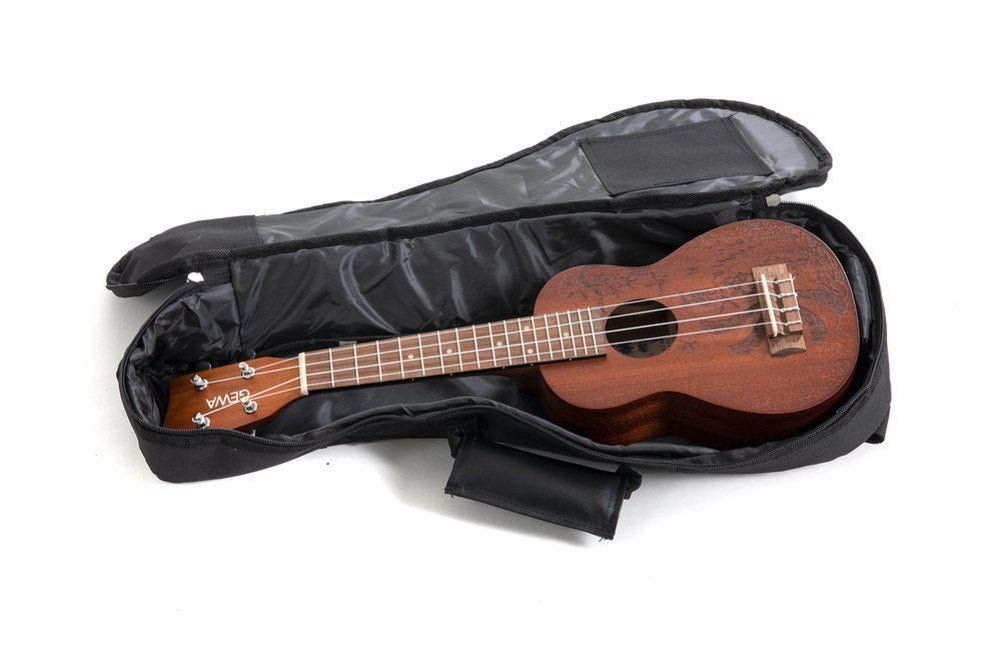 Corps et manche en Sapelli Design Laser Tattoo Touche et - Cham Music - String Instrument