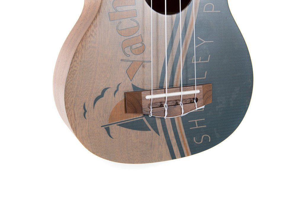 Corps et manche en Sappelli Table design Seaside Touche et - Cham Music - String Instrument