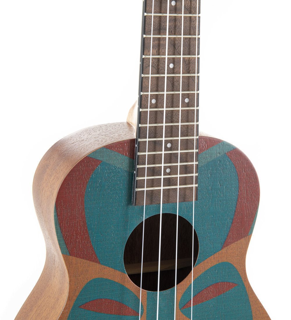 Corps et manche en Sappelli Table Design Tiki Touche et - Cham Music - String Instrument