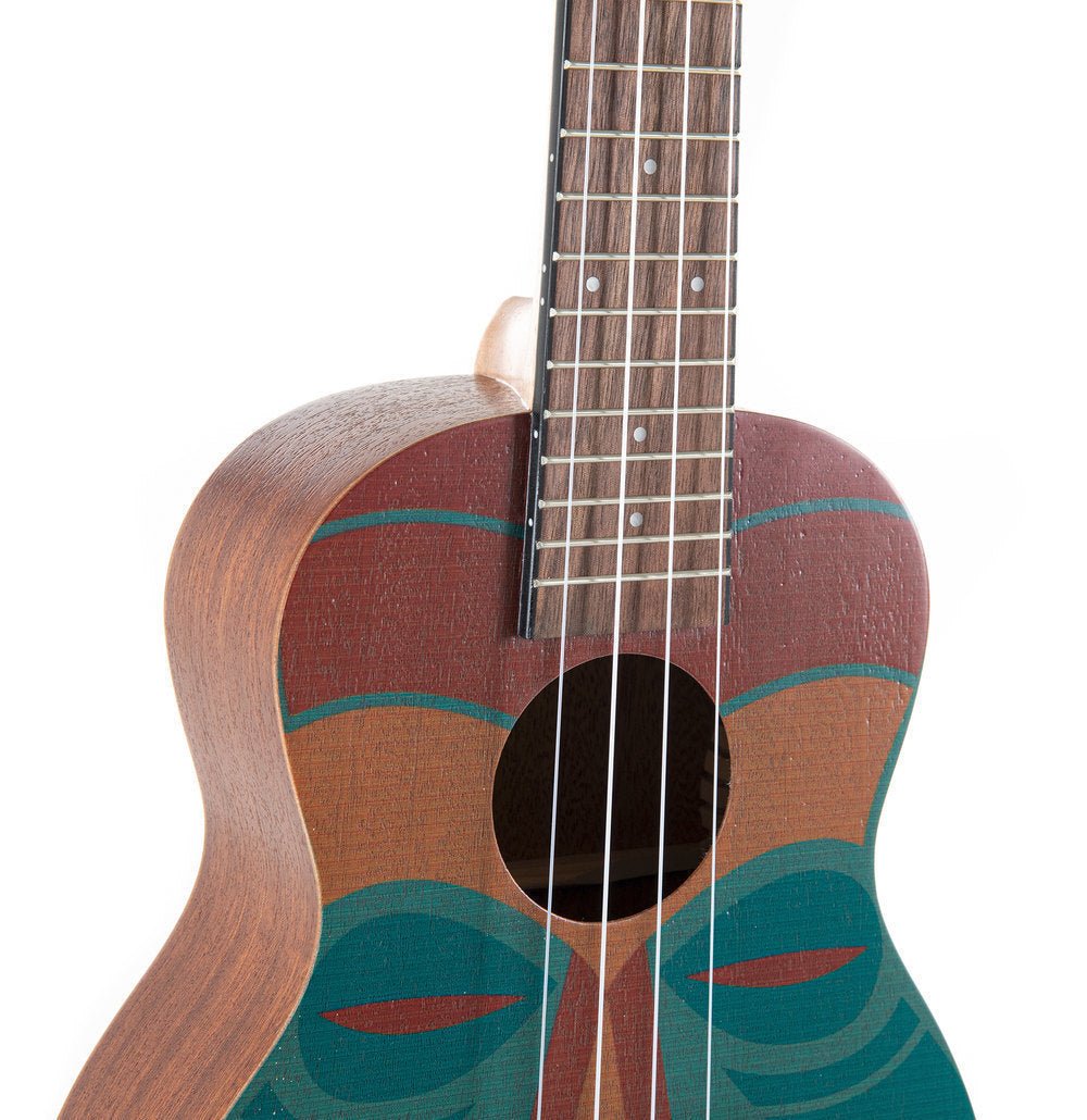 Corps et manche en Sappelli Table Design Tiki Touche et - Cham Music - String Instrument