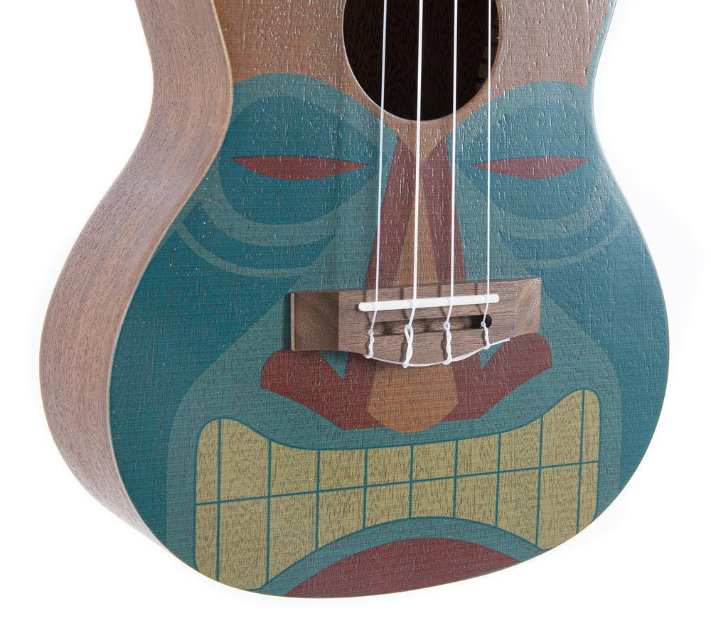 Corps et manche en Sappelli Table Design Tiki Touche et - Cham Music - String Instrument