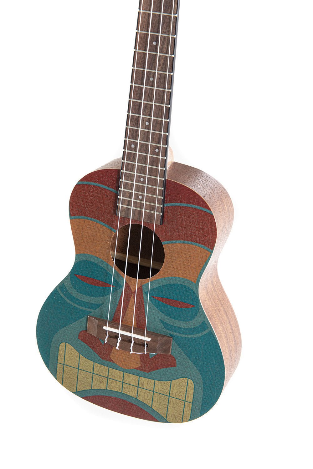 Corps et manche en Sappelli Table Design Tiki Touche et - Cham Music - String Instrument