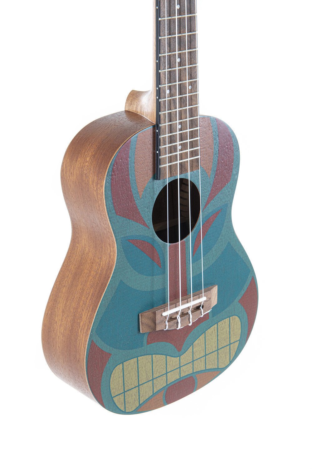Corps et manche en Sappelli Table Design Tiki Touche et - Cham Music - String Instrument