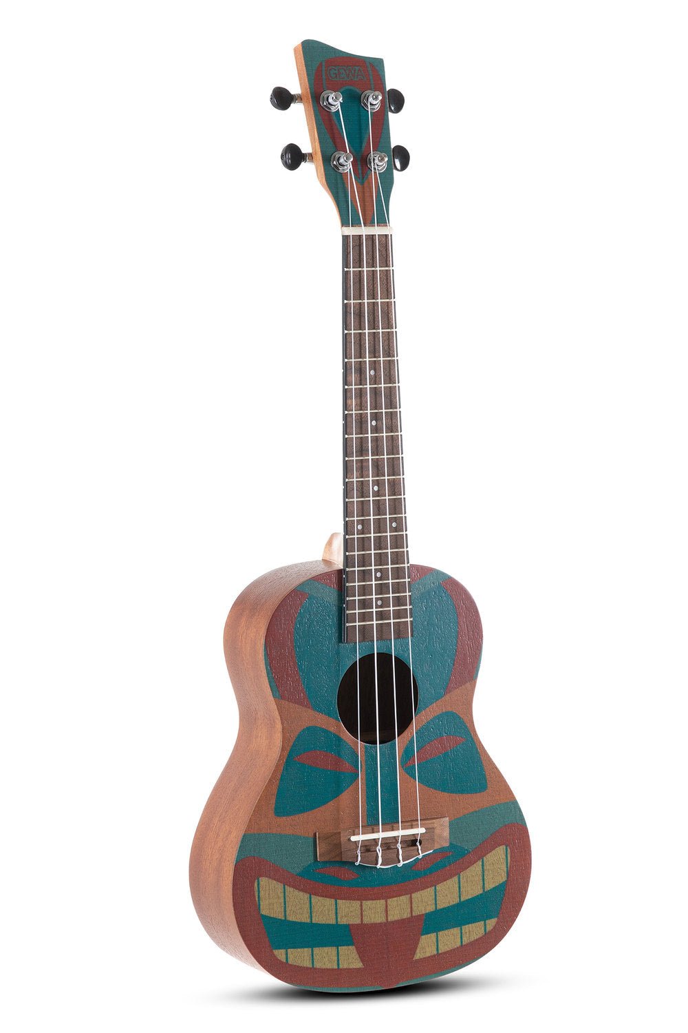 Corps et manche en Sappelli Table Design Tiki Touche et - Cham Music - String Instrument