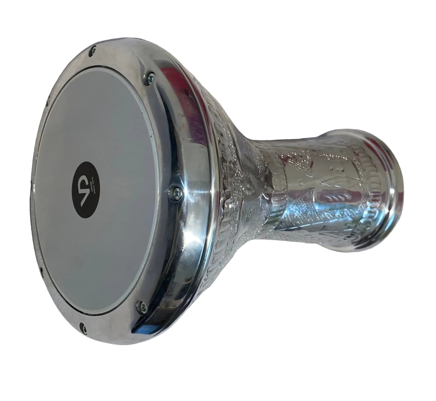 Découvrez cette darbouka égyptienne en aluminium martelée à - Cham Music -