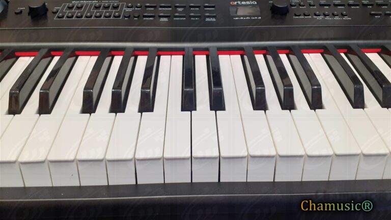 Découvrez le piano numérique portable Artesia APE - 88, idéal - Cham Music -