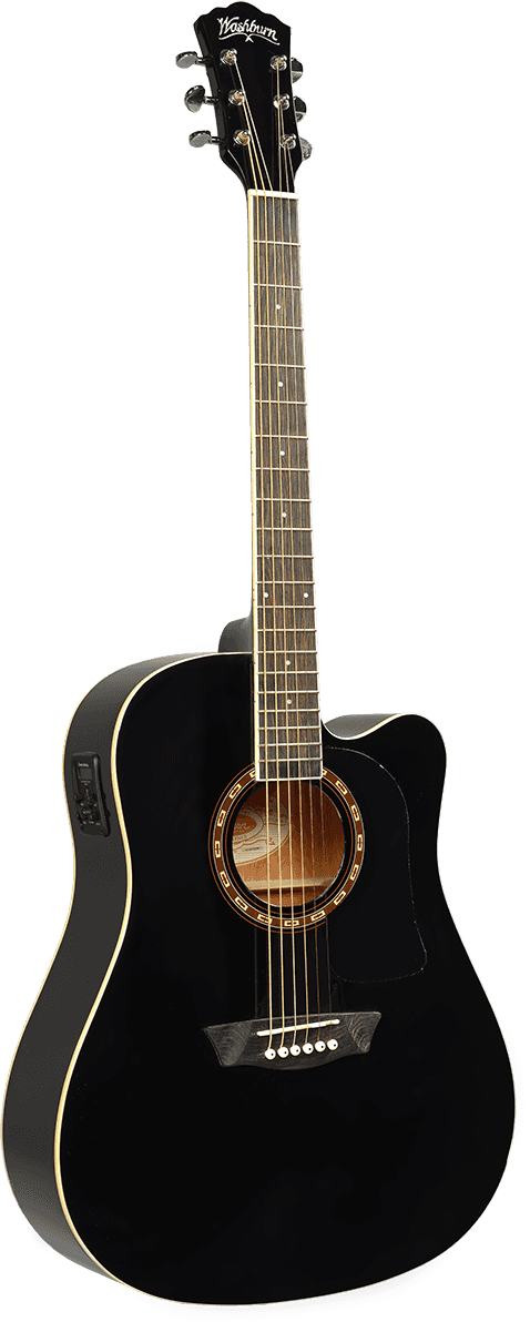 La Washburn est une guitare électro - acoustique au format - Cham Music -