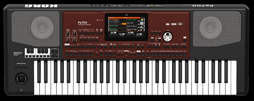 Le Clavier Oriental Korg Pa700 est un arrangeur musical de - Cham Music -