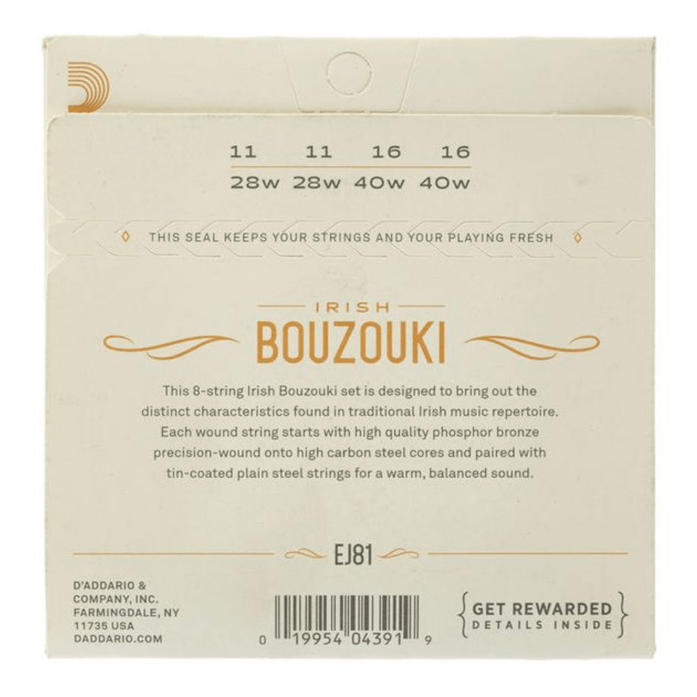 Le jeu de cordes D'Addario J81 est conçu spécialement pour - Cham Music -