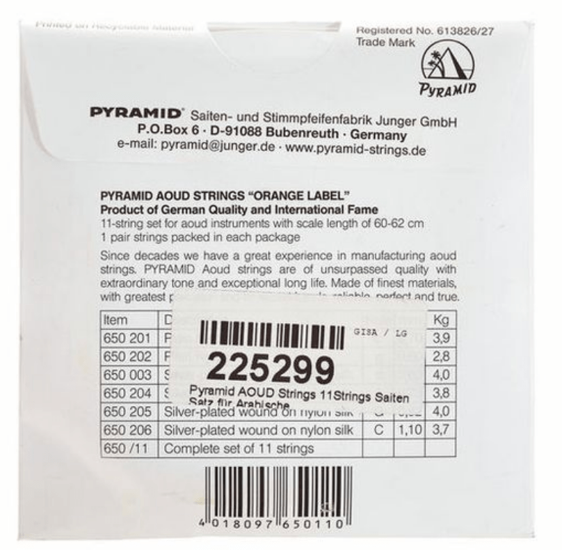 Les cordes Pyramid sont spécialement conçues pour les - Cham Music -