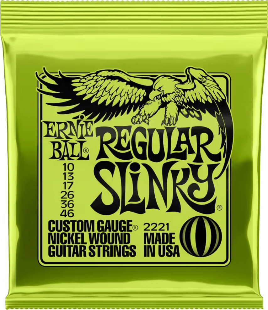 Les cordes Regular Slinky de Ernie Ball sont parfaites pour - Cham Music -