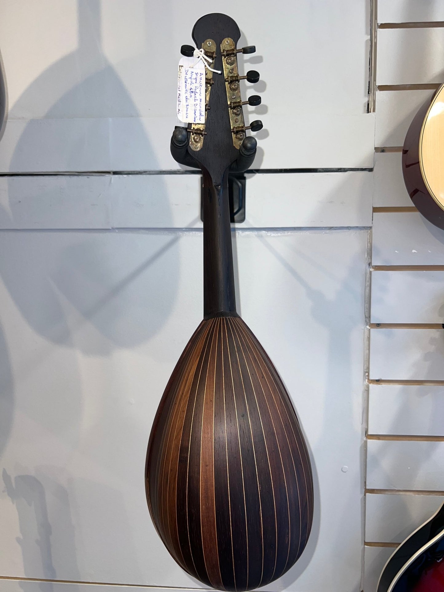 Mandoline Ancienne – Rafaele Disantino Napoli (1800) – Modèle restauré - Cham Music -