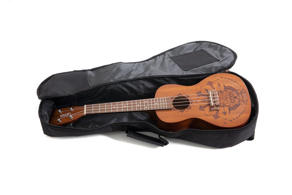 Taille Concert Table en Sapelli avec Mexico Laser Design - Cham Music - String Instrument
