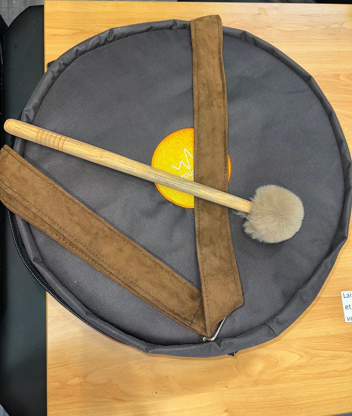Tambour Chamanique – Peau Naturelle, Housse Rembourrée et Mailloche inclus - Cham Music -