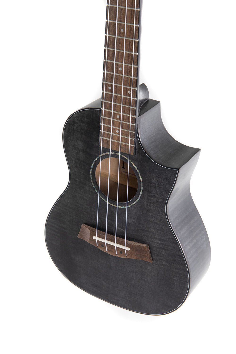 Ukulele de concert avec Cutaway Manche en Okoume Rosace - Cham Music - String Instrument