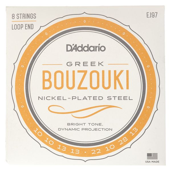 Jeu de 8 cordes pour bouzouki Grec - Daddario
