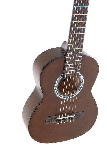 PURE GEWA Guitare classique Basic 1/4 coloris noyer