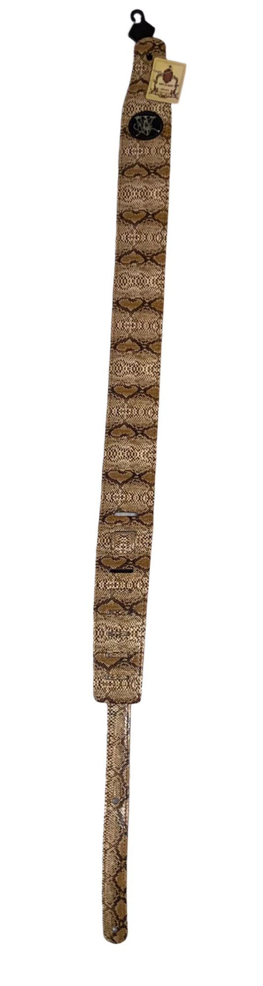Gold scale pattern strap