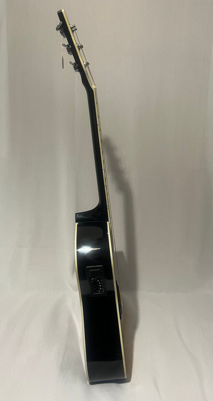 La guitare folk électro-acoustique Delson HW-41 combine