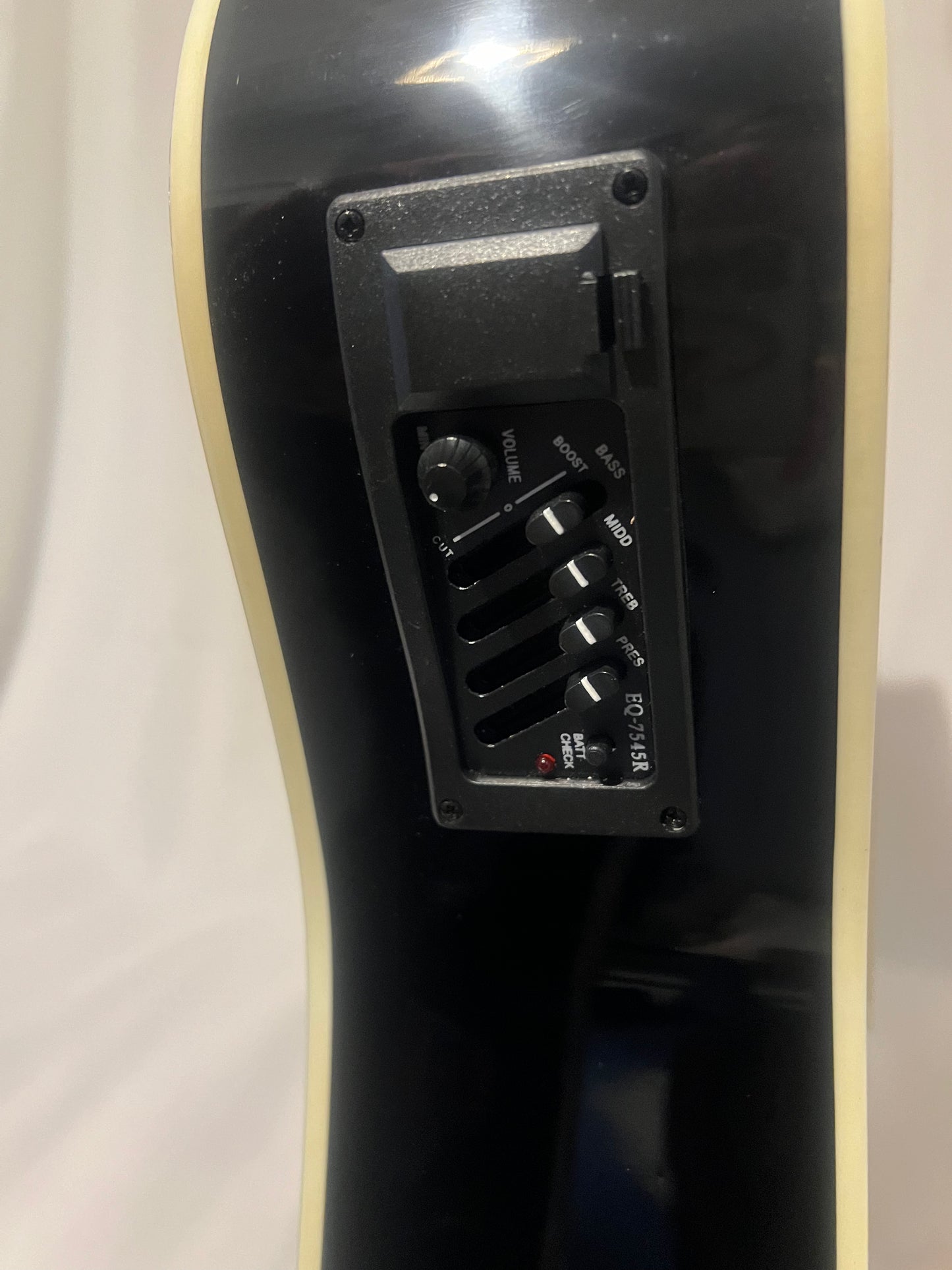 La guitare folk électro-acoustique Delson HW-41 combine