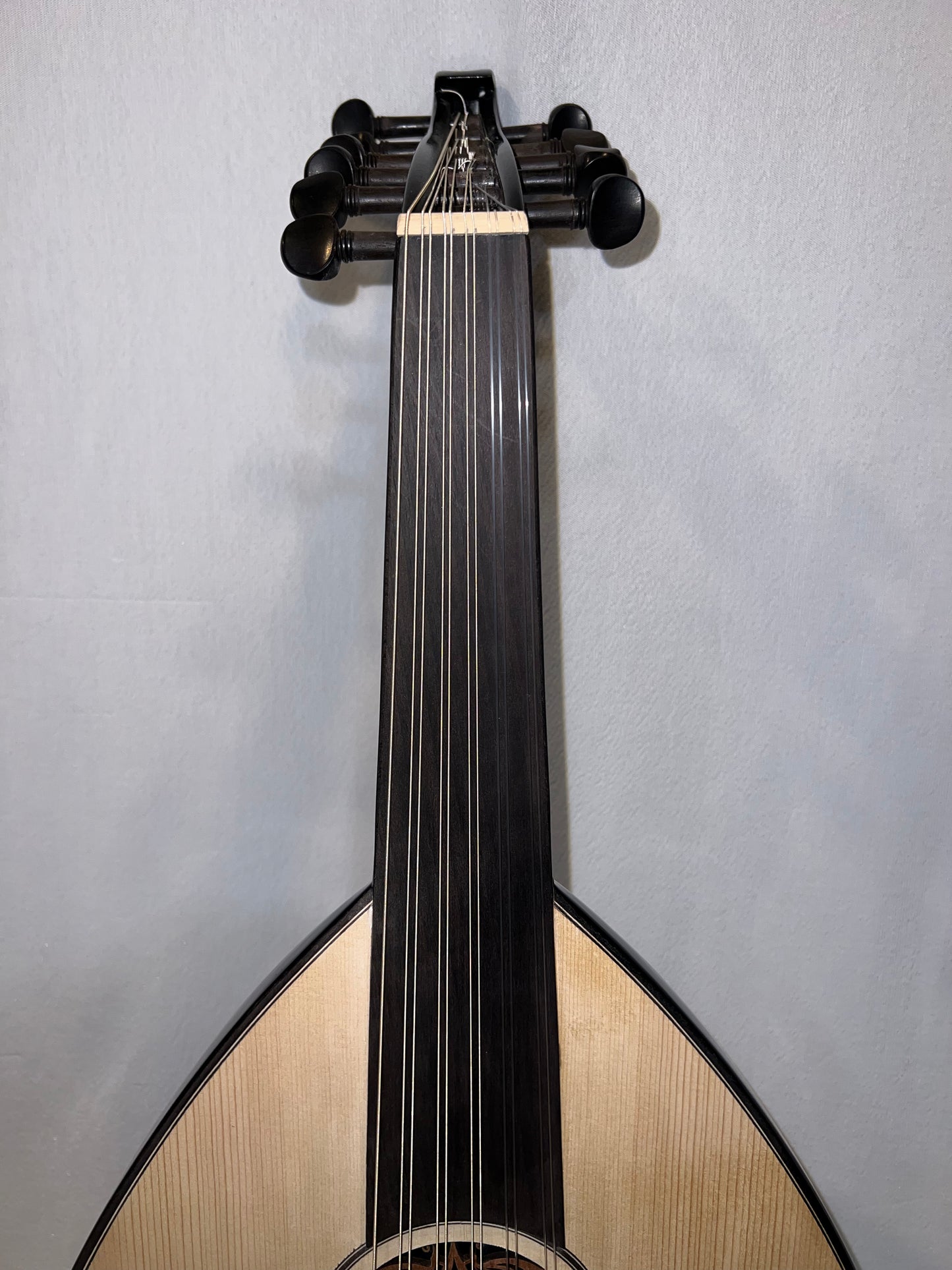 Oud Turc Professionnel Érable sombre et Épicéa – Modèle 3
