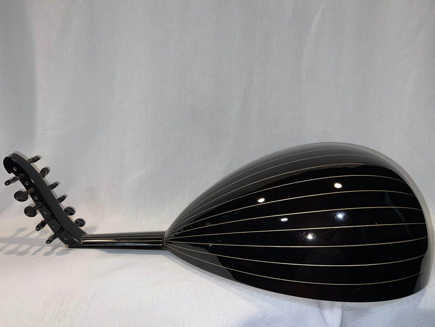 Oud Turc Professionnel Érable sombre et Épicéa – Modèle 3