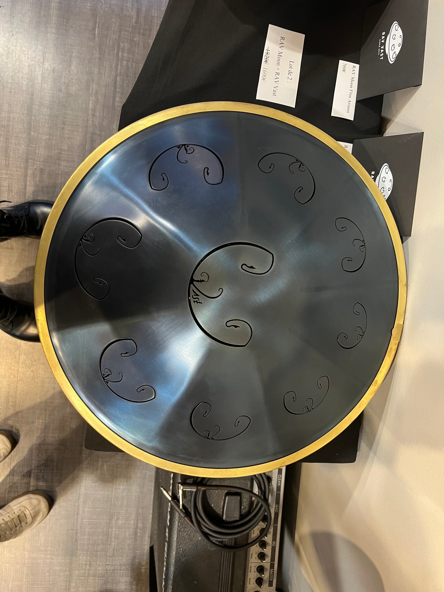 RAV Vast B Celtic Minor Indigo - Handpan / Tongue Drum