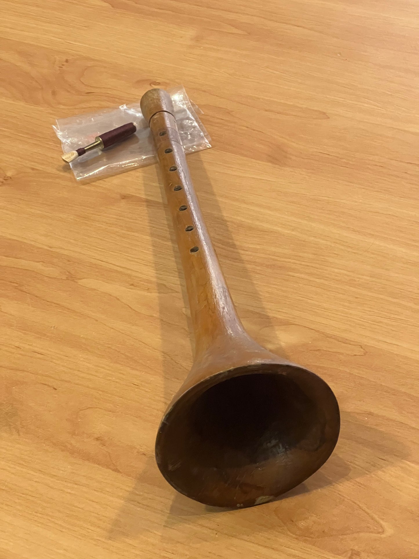 Cette zurna turque artisanale est conçue à partir de bois
