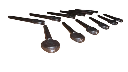 Ce lot de 11 chevilles traditionnelles pour oud est parfait