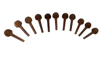 Ce lot de 11 chevilles traditionnelles pour oud est parfait