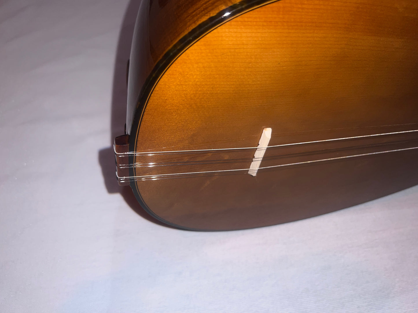 Saz turc manche long en noyer et cèdre
