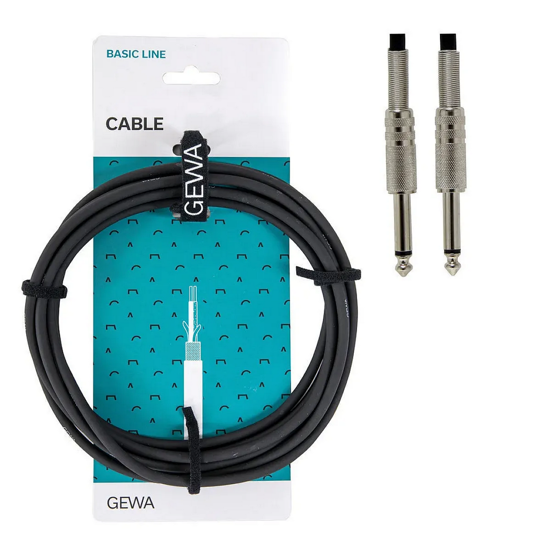 GEWA Basic Line - Câble Instrument Jack - Jack 6 m