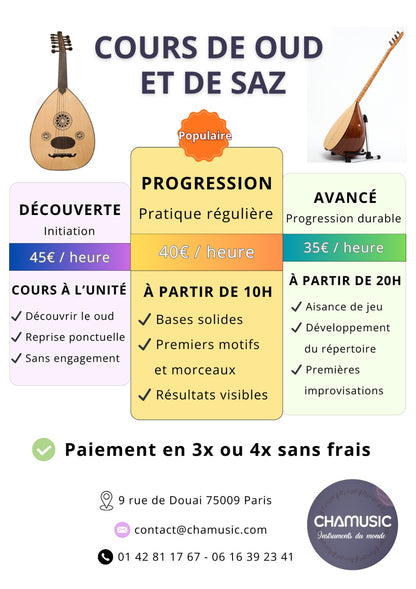 Cours de Oud individuel