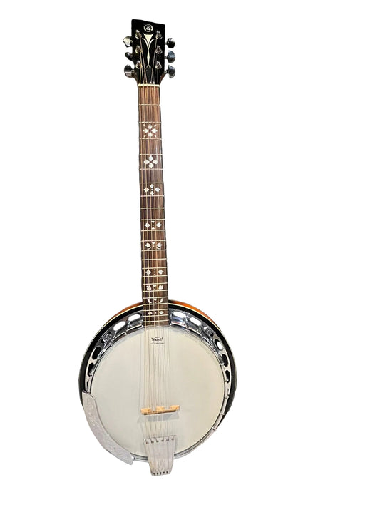 Banjo Guitare 6 cordes Professionnel