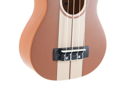 Corps en tilleul Manche en Sapelli Motif surf Sunset - Cham Music - String Instrument