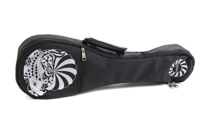 Corps et manche en Sapelli Design Laser Tattoo Touche et - Cham Music - String Instrument