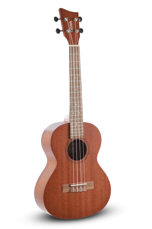 Corps et manche en Sapelli Rosace au laser motif chevron - Cham Music - String Instrument