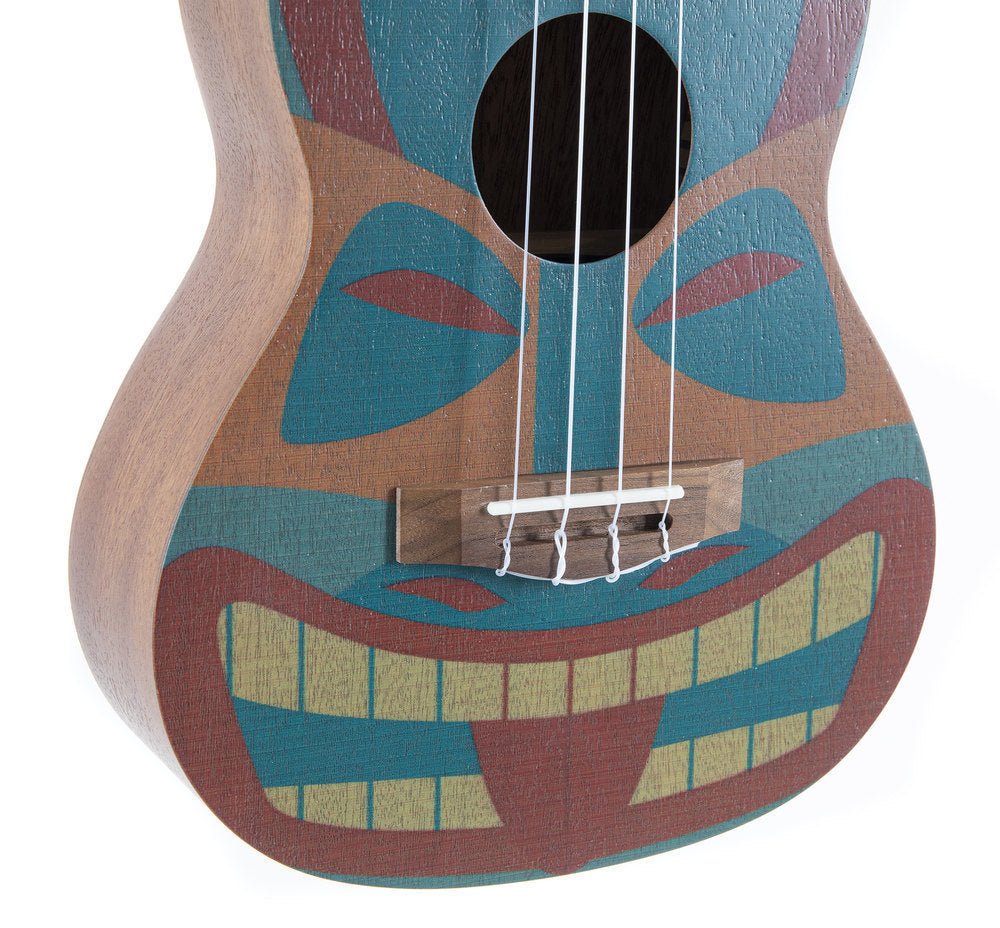 Corps et manche en Sappelli Table Design Tiki Touche et - Cham Music - String Instrument