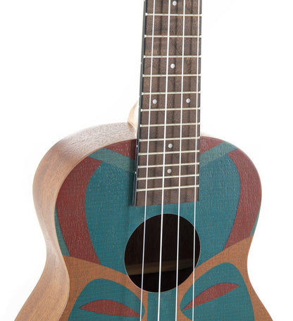 Corps et manche en Sappelli Table Design Tiki Touche et - Cham Music - String Instrument