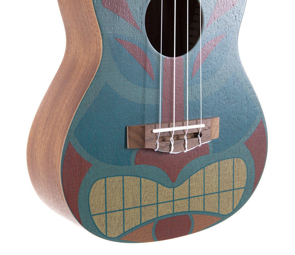 Corps et manche en Sappelli Table Design Tiki Touche et - Cham Music - String Instrument