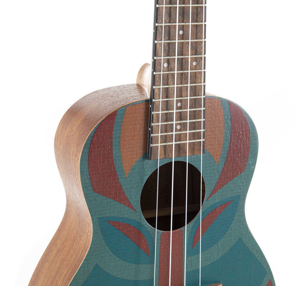 Corps et manche en Sappelli Table Design Tiki Touche et - Cham Music - String Instrument